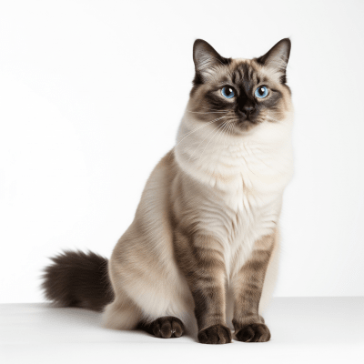 High resolution studio photograph of a Neva Masquerade