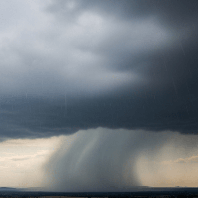 Realistic outdoor scene featuring a Nimbostratus