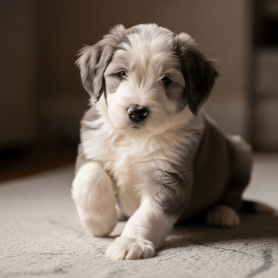 Image showing a Old English Sheepdog puppy