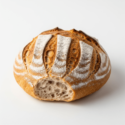 High quality photograph of a single Pain au Levain