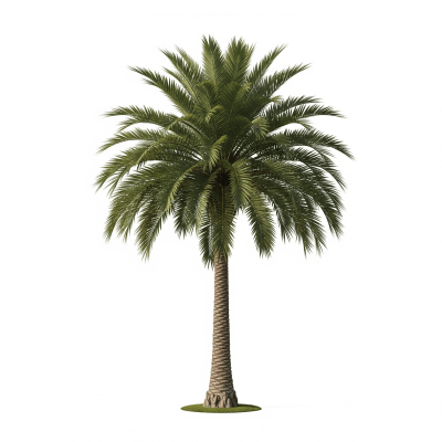 High quality photograph of a single Palm
