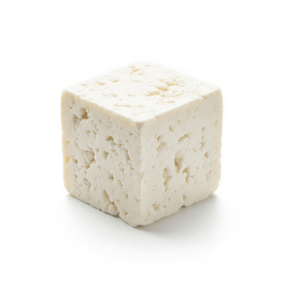 High quality studio photograph of a single Paneer