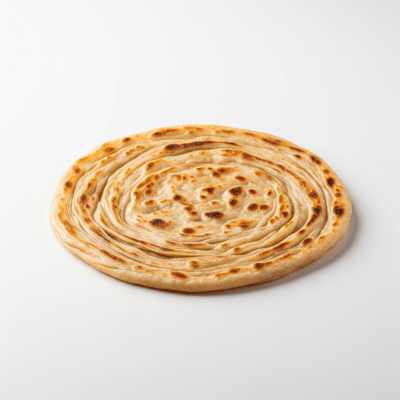 High quality photograph of a single Paratha