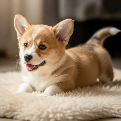 Image showing a Pembroke Welsh Corgi puppy