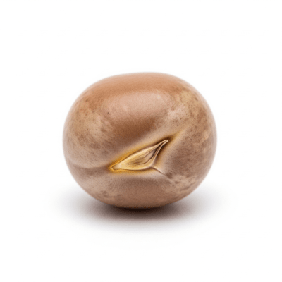 High quality studio photograph of a single Pigeon Pea