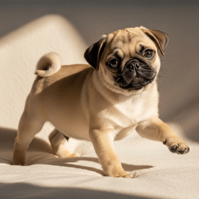 Image showing a Pug puppy