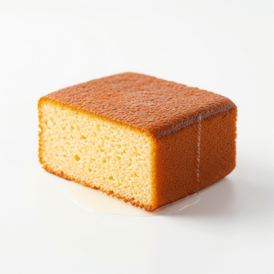 High quality studio photograph of a Revani from the cake taxonomy