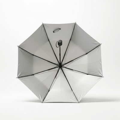 High quality studio photograph of a Reverse Folding Umbrella