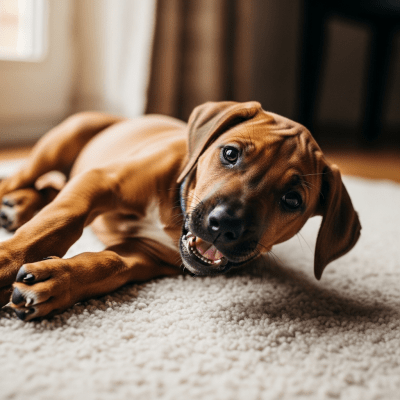 Image showing a Rhodesian Ridgeback puppy