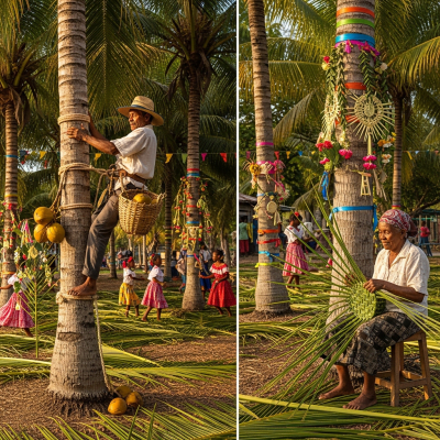 A photograph of the Royal Palm (palms) in cultural context