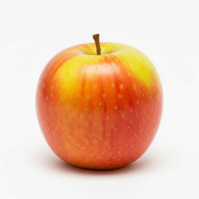 High quality studio photograph of a single Rubinette