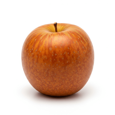 High quality studio photograph of a single Russet