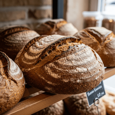 Natural light image of Rye Bread, shown in its typical environment
