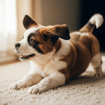 Image showing a Saint Bernard puppy
