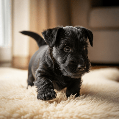 Image showing a Scottish Terrier puppy