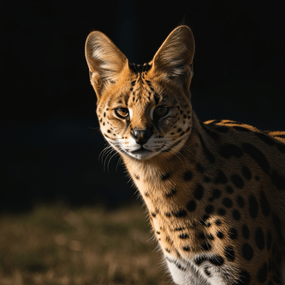 Leptailurus serval