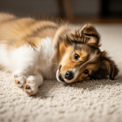 Image showing a Shetland Sheepdog puppy