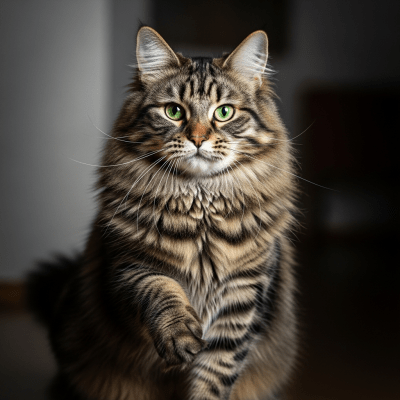 Editorial-style portrait of a Siberian from the taxonomy cats.