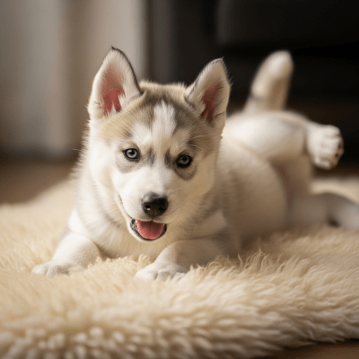 Image showing a Siberian Husky puppy