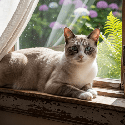 Naturalistic image of a Snowshoe