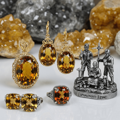 Depiction of Sphalerite, as it is used or valued in human culture