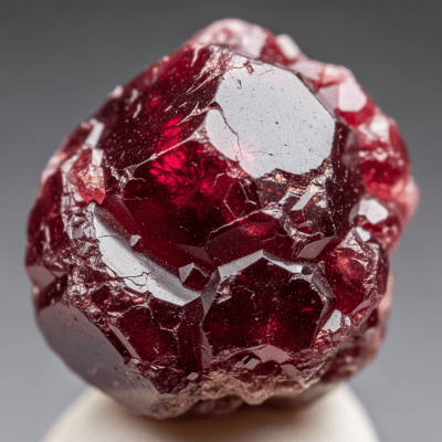 Macro shot of Spinel, of the taxonomy minerals, showing detailed crystal structure and surface texture