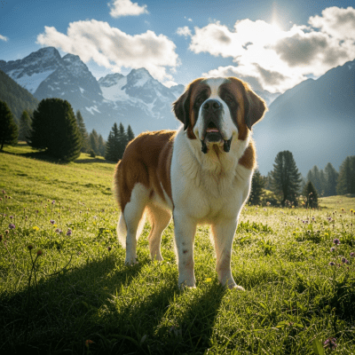 Naturalistic outdoor image of a St
