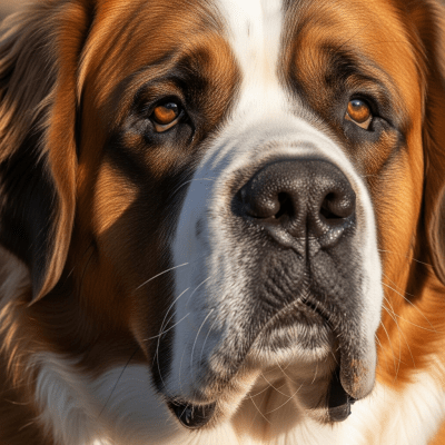 Close-up photograph of the face of a St