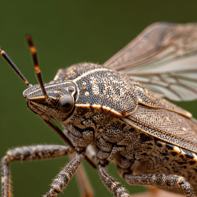 Macro photograph of a Stink Bug