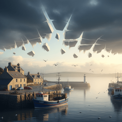 Depiction of a Stratus fractus as seen in cultural or practical use