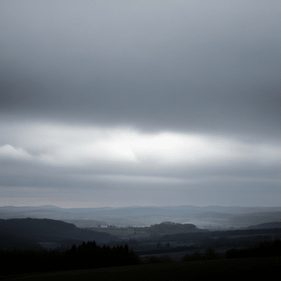 Realistic outdoor scene featuring a Stratus nebulosus