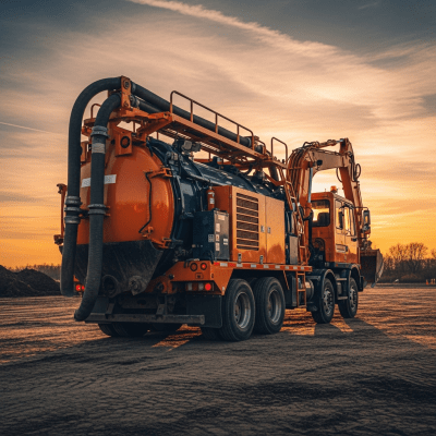 Suction (vacuum) excavator