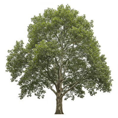 High quality photograph of a single Sycamore