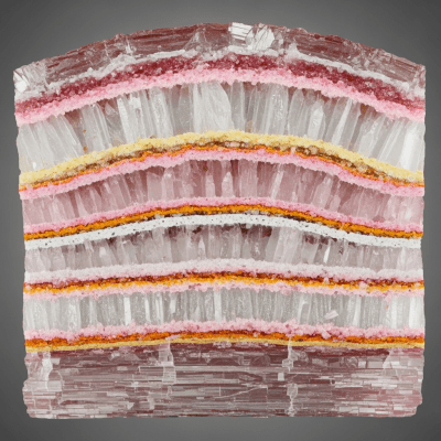 Cross-sectional illustration of Sylvite, of the taxonomy minerals