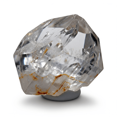 High resolution studio photograph of a single specimen of Topaz