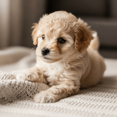 Image showing a Toy Poodle puppy