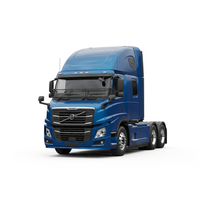 High quality studio photograph of a single Tractor Unit from the trucks taxonomy