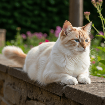 Naturalistic image of a Turkish Van