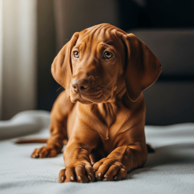 Image showing a Vizsla puppy
