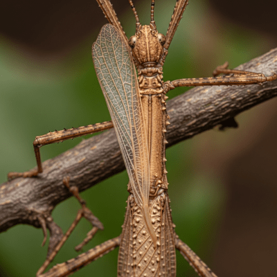 Macro photograph of a Walking Stick