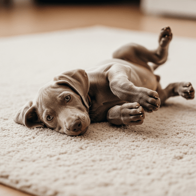 Image showing a Weimaraner puppy
