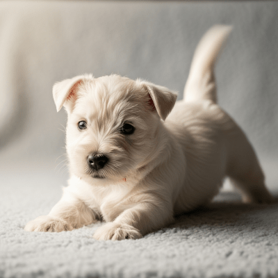 Image showing a West Highland White Terrier puppy