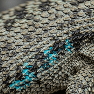 Macro close-up image of the skin texture and scale pattern of a Western Fence Lizard, part of the taxonomy lizards
