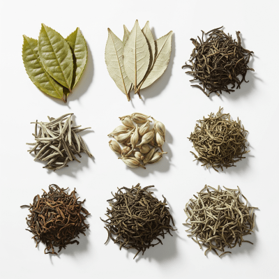 High quality photograph of a White Tea, of the taxonomy teas