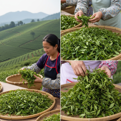Environmental scene featuring White Tea, part of the taxonomy teas