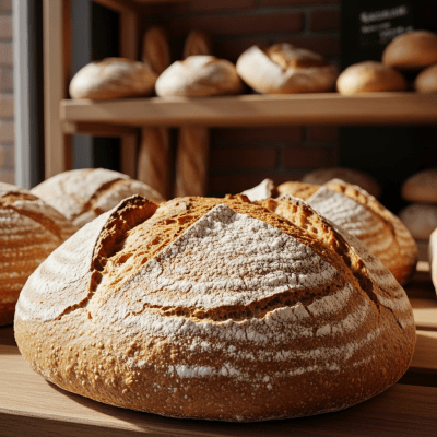 Natural light image of Whole Wheat Bread, shown in its typical environment