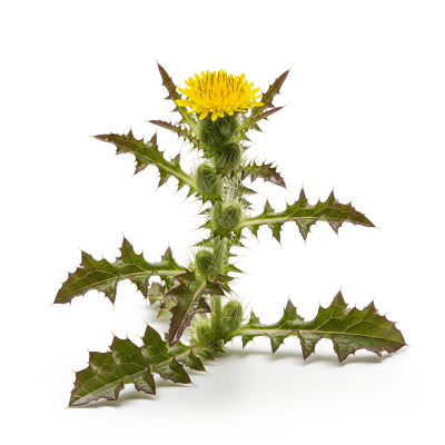 High resolution photograph of a single Wild Lettuce