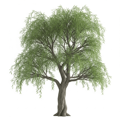 High quality photograph of a single Willow