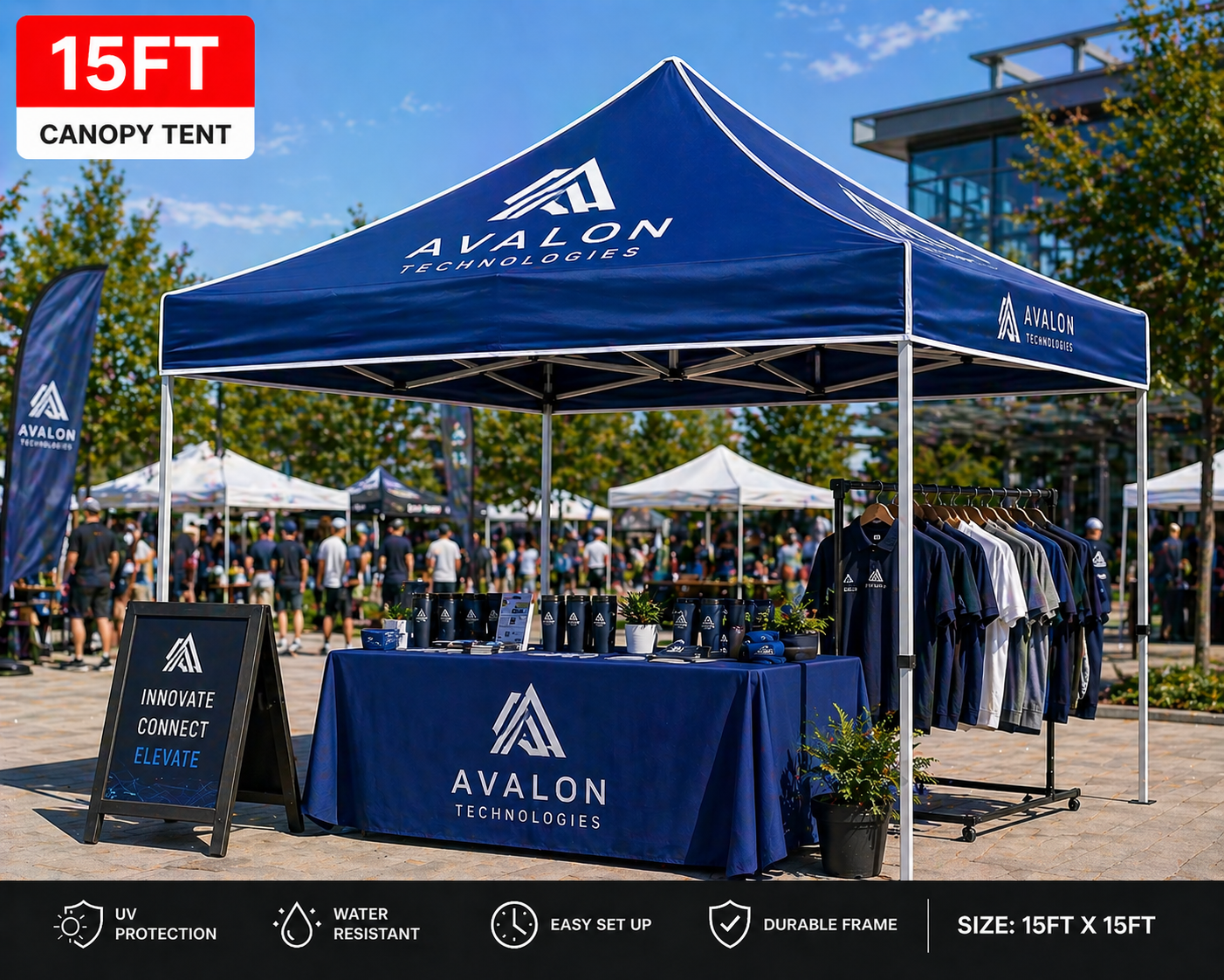 15ft Aluminum Canopy Tent