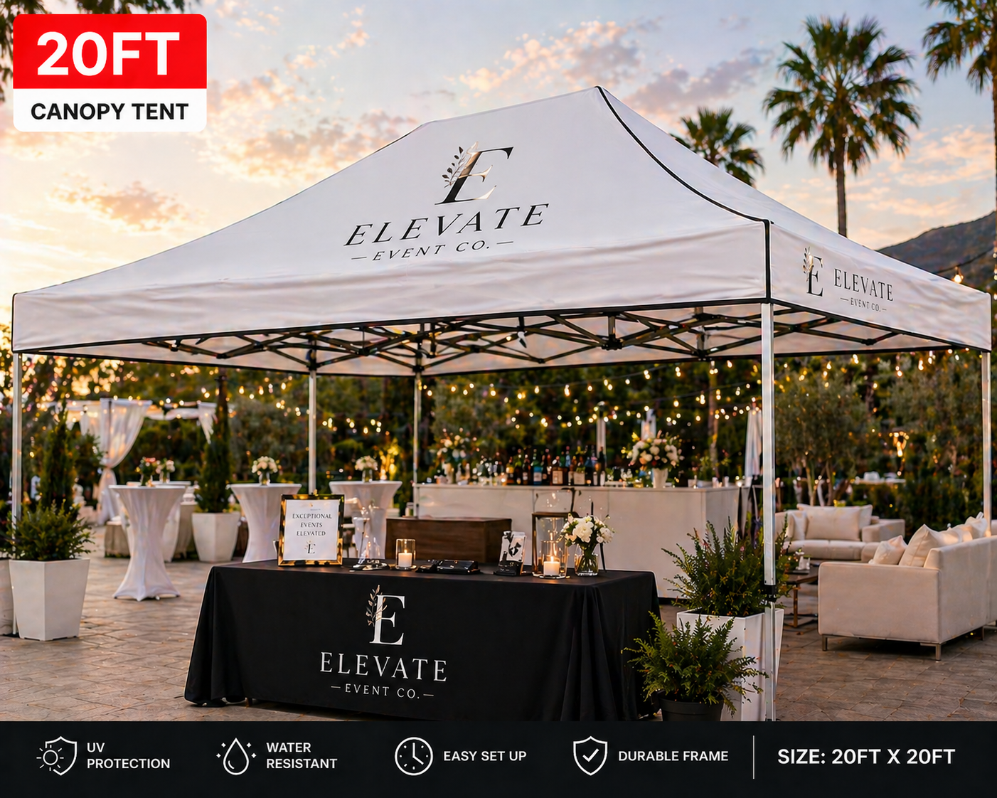 20ft Aluminum Canopy Tent